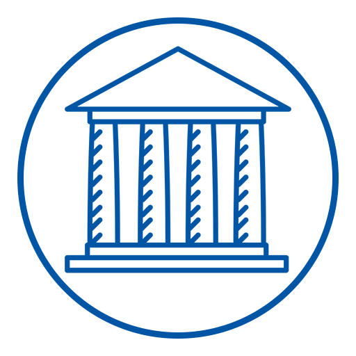 Icon einer Bank